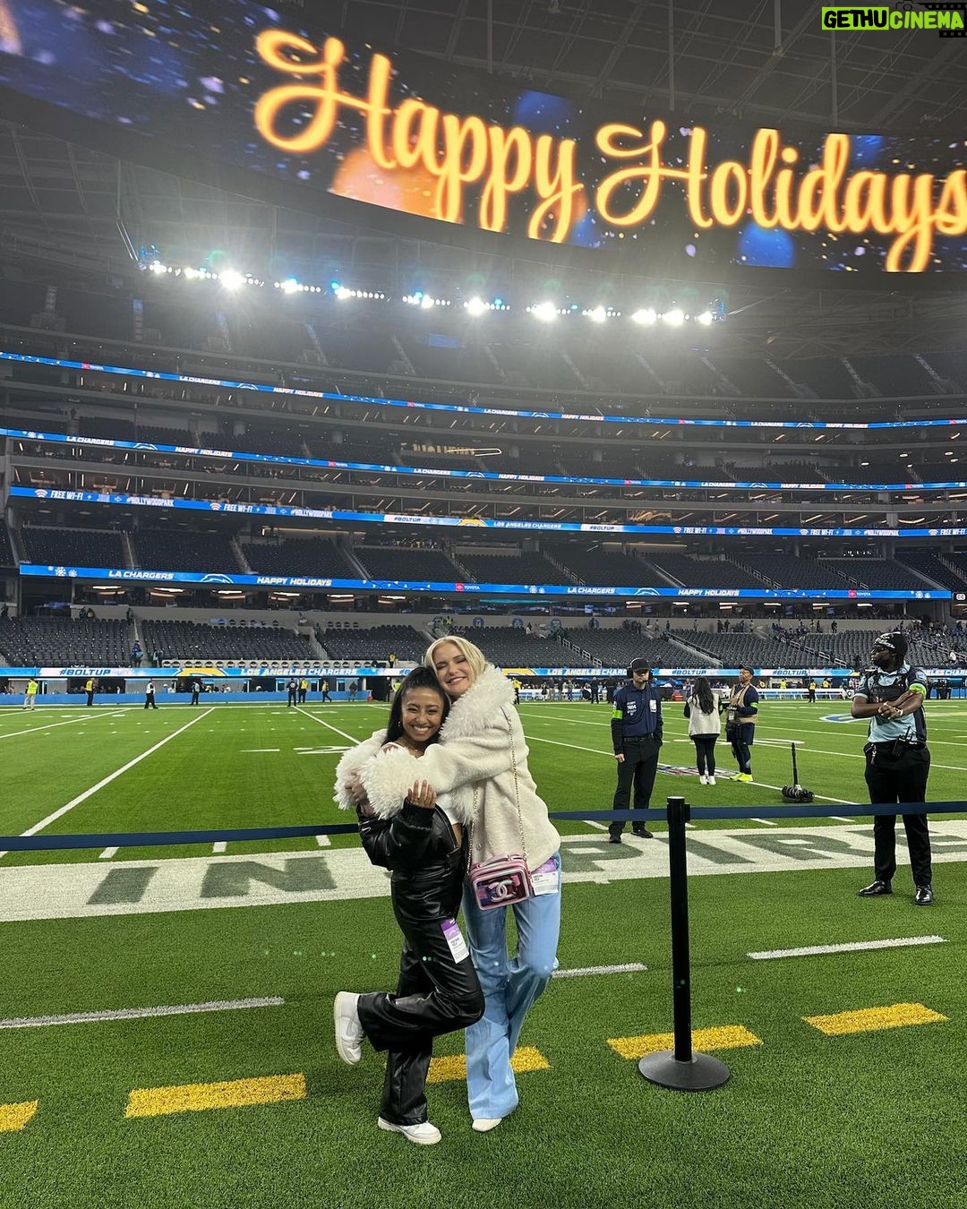Deb Chubb Instagram - When are Charger auditions? I think I’d make a great quarterback SoFi Stadium