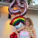 Debby Ryan Instagram – I turned 30 this summer, here are some of the birthday cakes of my 20s — 
Guess which one had my name spelled with an “ie” (classic) and then my friends rearranged the icing and guess which one my mom made 🏡