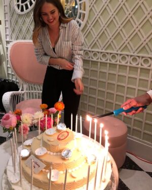 Debby Ryan Instagram - I turned 30 this summer, here are some of the birthday cakes of my 20s — 
Guess which one had my name spelled with an “ie” (classic) and then my friends rearranged the icing and guess which one my mom made 🏡