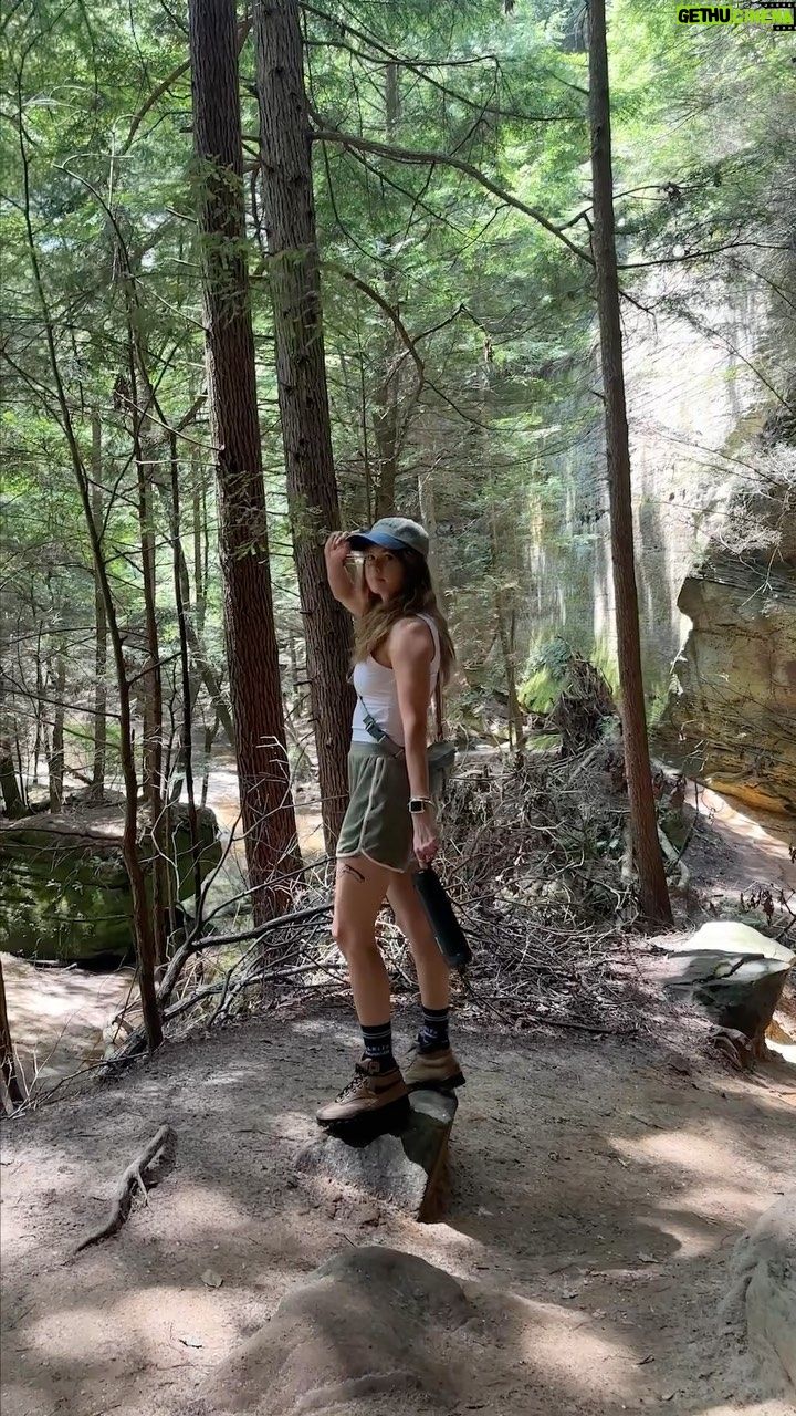Debby Ryan Instagram - now when I say “The Hills” this is where I mean song is Ohio by Caamp Hocking Hills