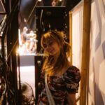 Debby Ryan Instagram - summer held splashing around in sunbeams, twirling noodles at dusk, dancing sidestage in moonlight and packing for the next place 🪄🍝🪩🪂 Lucca Tuscany