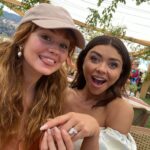 Debby Ryan Instagram - Sarah & Wells 🥰🥹 Your love is so worth celebrating; I could say so much about how incredibly special you two are, and even better together. I wept and danced all night. What a sick, thoughtful wedding! At long last — and may you last forever. Husband and Wife Time