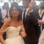 Debby Ryan Instagram - Sarah & Wells 🥰🥹 Your love is so worth celebrating; I could say so much about how incredibly special you two are, and even better together. I wept and danced all night. What a sick, thoughtful wedding! At long last — and may you last forever. Husband and Wife Time