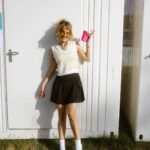 Debby Ryan Instagram – 🦂Bolo tie that glows in the dark, call that a glowlo 

…I’ll see myself out Pinkpop Festival