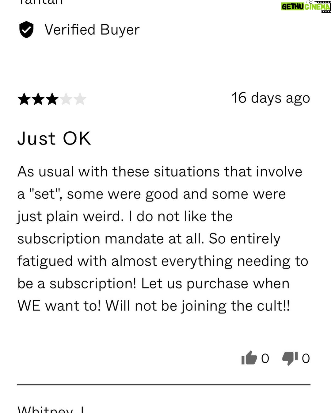 Debby Ryan Instagram - Verified Buyer in slide 2 said they don’t want no subs Product Reviews