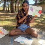 Debby Ryan Instagram - picnic szn/watercolor szn