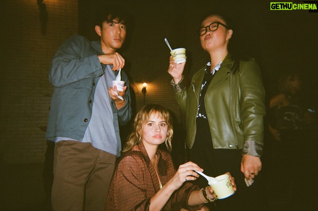 Debby Ryan Instagram - being a part of making a film is the great treat of my life. this one’s called Shortcomings. Netflix Feb 1 Not unlike my own shortcomings, it is complicated and messy and comedic and also has a lot to do with finding ways to belong and be loved lol… in theatres and on streaming Sundance Film Festival