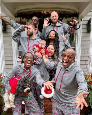 Deborah Roberts Instagram - May your joy overflow in unexpected ways. Merry Christmas from our home to yours. 
#merrychristmas