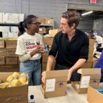 Deborah Roberts Instagram – During the hustle and bustle of this season, we can’t forget that so many of our neighbors are struggling with food insecurity. Especially the elderly. So, it was a meaningful moment to gather with my @abc2020 team including my co anchor and pal @davidmuirabc to package meals @citymeals to offer nourishment to our city’s homebound folks. We got competitive and packed more than 3-thousand packs, which will be delivered on weekends and holidays. Some of the recipients are 100 years old! So grateful for this outing to give back. Bronx, NY