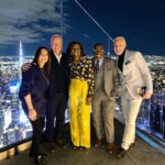 Deborah Roberts Instagram - When you step out on the Edge to join a discussion about the media and how we can help end body shaming and weight stigma. Thanks @mediaempathyorg for inviting me to participate with an esteemed group including @alroker #empathy #positivity The Edge, Hudson Yards