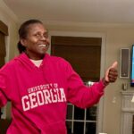 Deborah Roberts Instagram - What a night for my @universityofga bulldogs. (A nail biter for a minute). Made history in a victory against Georgia Tech. A record 29 straight wins Congratulations @ugaathletics #georgia #victory