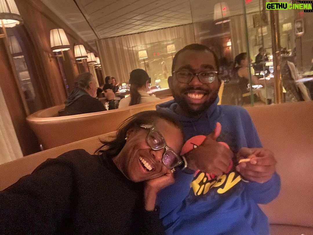 Deborah Roberts Instagram - Sensational Saturday. My thanksgiving treat has arrived. #thankful #mom L’avenue AT SAKS