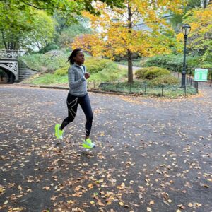 Deborah Roberts Instagram - Autumn run. Still going…hope you are too! #breathe #letsgo Central Park
