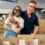 Deborah Roberts Instagram – During the hustle and bustle of this season, we can’t forget that so many of our neighbors are struggling with food insecurity. Especially the elderly. So, it was a meaningful moment to gather with my @abc2020 team including my co anchor and pal @davidmuirabc to package meals @citymeals to offer nourishment to our city’s homebound folks. We got competitive and packed more than 3-thousand packs, which will be delivered on weekends and holidays. Some of the recipients are 100 years old! So grateful for this outing to give back. Bronx, NY