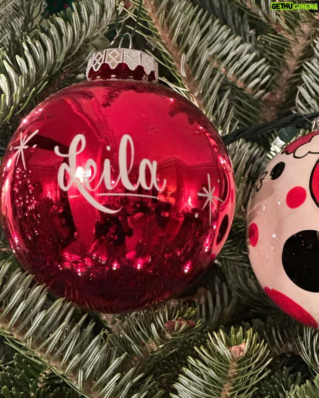 Deborah Roberts Instagram - Well, we finally got it done! Tree, lights, precious ornaments….Let the #christmas season begin in our home!!