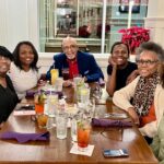 Deborah Roberts Instagram - Family Values. My cherised siblings gathered together to embrace, support and love on Tina, who’s making her way through her cancer journey. Along the way, a pajama party broke out along with shopping and fabulous dinners and laughs. The best Christmas gifts don’t need packaging and bows. What a beautiful reminder. So grateful for family love and YOU @tclarington #joy #prayer #love