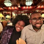 Deborah Roberts Instagram - When you go out for dinner with your favorite college student at your favorite spot…and so many friends appear, it’s a moment of #thanksgiving even before the big day. Thanks for the warmth @nellcan The Polo Bar - A Ralph Lauren Restaurant