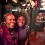 Deborah Roberts Instagram - When you go out for dinner with your favorite college student at your favorite spot…and so many friends appear, it’s a moment of #thanksgiving even before the big day. Thanks for the warmth @nellcan The Polo Bar - A Ralph Lauren Restaurant