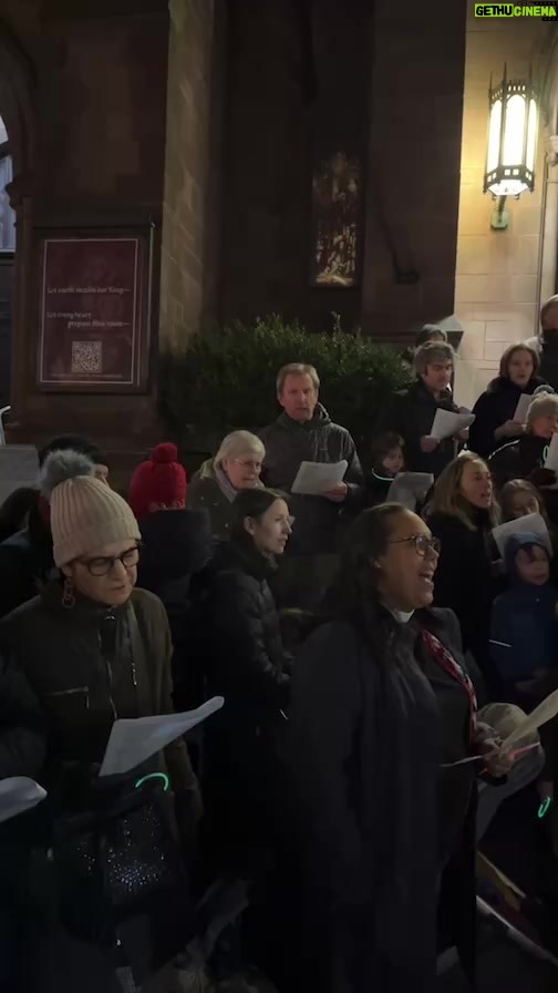 Deborah Roberts Instagram - Caroling ….6 days to go. @stjameschurchnyc St. James' Church, Manhattan