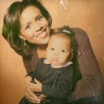Deborah Roberts Instagram - Monday mood. Pure #joy I always burst into a smile when I run across this one. My sweet girl and I were photographed for a @townandcountrymag shoot on professional new moms. Leila was just a few months old and was in good spirits and I still had that fabulous thick hair that comes with those pregnancy hormones. Can’t wait to lay eyes on my “baby” again for Christmas. 🎄 #tb #monday