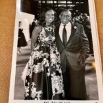 Deborah Roberts Instagram - Saturday surprise. Christmas in February. Not sure what happened, but somehow I just discovered this special holiday gift from the fabulous @julieskarratt which she snapped at last year’s @nycballet gala. Sometimes life is more beautiful in black and white. Thank you my talented friend. #saturday