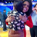 Deborah Roberts Instagram – It’s official. Taking the #flipphone challenge for a couple of weeks and  @robinrobertsgma and the @goodmorningamerica team wonder if I can do it. So do I. At least I step away from social media with this fun moment running into my friend @thesherylleeralph  #breathe #detox GMA Backstage, ABC studios