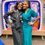 Deborah Roberts Instagram – When you bump into that filmmaker genius @ava  on the way out of @goodmorningamerica  your day brightens up! Gracious, gorgeous and always giving inspirational work, including her powerful new film @originmovie 
She’s also a contributor to my book, celebrating teachers, @lessonslearnedandcherished #gratitude