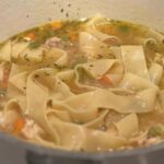 Deborah Roberts Instagram – Sunday soup. Baby, its cold outside. 
#soup #yum @harlemtoilegirl. (Admittedly, I overdid it with noodles).