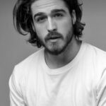 Debra DiGiovanni Instagram - Here’s a pic of my boyfriend Sebastian. He’s busy modelling right now - and he said that every single photo he takes he uses me for inspiration. This one is called ‘Gosh, Debra is great’. Anyway, we totally made out after this. 🙋🏻‍♀️♥️ #debrasfakeboyfriendfriday