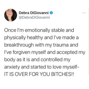 Debra DiGiovanni Instagram - You’ve been warned!! 🙋🏻‍♀️♥️