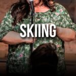 Debra DiGiovanni Instagram - “Skiing” 🎤: @debradg 🎿❄️⛷️ #donttellcomedy #debradigiovanni #standup #comedy #ski #skitrip #camping #outdoors
