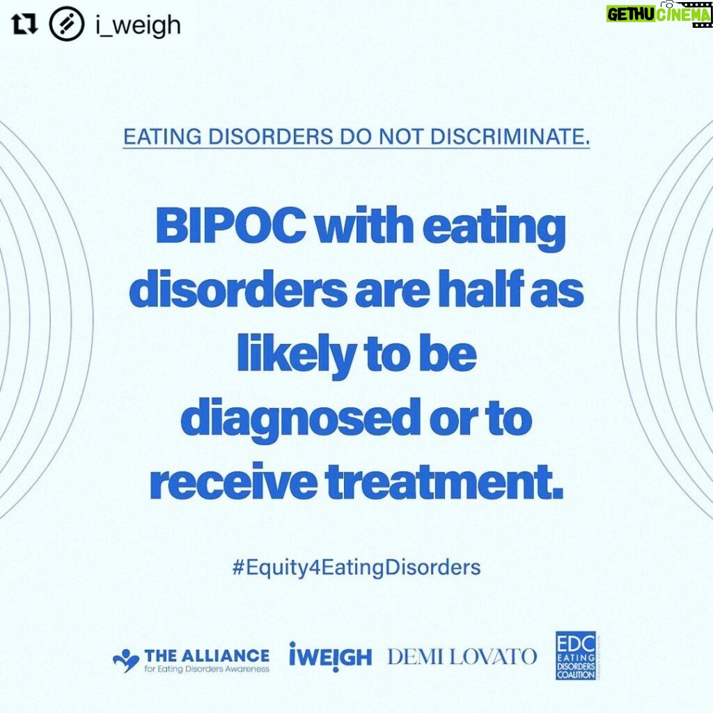 Debra DiGiovanni Instagram - Eating disorders are real and they’re rampant and they destroy lives. They need to start being treated as a deadly disease and not as a punchline. Take a second to learn. ♥️ @i_weigh #equity4eatingdisorders