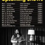 Debra DiGiovanni Instagram - March, March, March, March ♥️ Los Angeles and then 🇨🇦: Collingwood, Gravenhurst, North Bay, Sudbury, Barrie, Peterborough, Belleville, Cornwall, Nepean, Toronto!!
