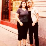 Debra DiGiovanni Instagram - #tbt to the 90’s!! my friend Lyne sent me this GEM from my MuchMusic days ♥️ please note: What are on my feet?!? 🙈