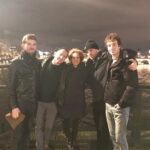 Debra Winger Instagram - think i just gotta go with the basic family pic on the #pontneuf ... so nice to be working here again. 📷@bensaldich Paris, France