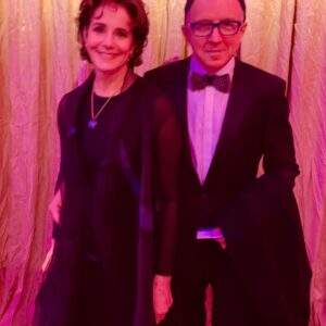 Debra Winger Instagram - woke up and my hair looked like 1) had to miss him here in DC to make my hair look like 2) ty @rebeccarestrepo (mu) and my hair by #@_marcosantini1 dress by #miin  3) great date with the hub #arlisshoward to honor my dear friend 4) #micheltilsonthomas -the place was rocked by tributes to #LindaRonstadt and #EarthWind&Fire as well - thanks @KennedyCenter