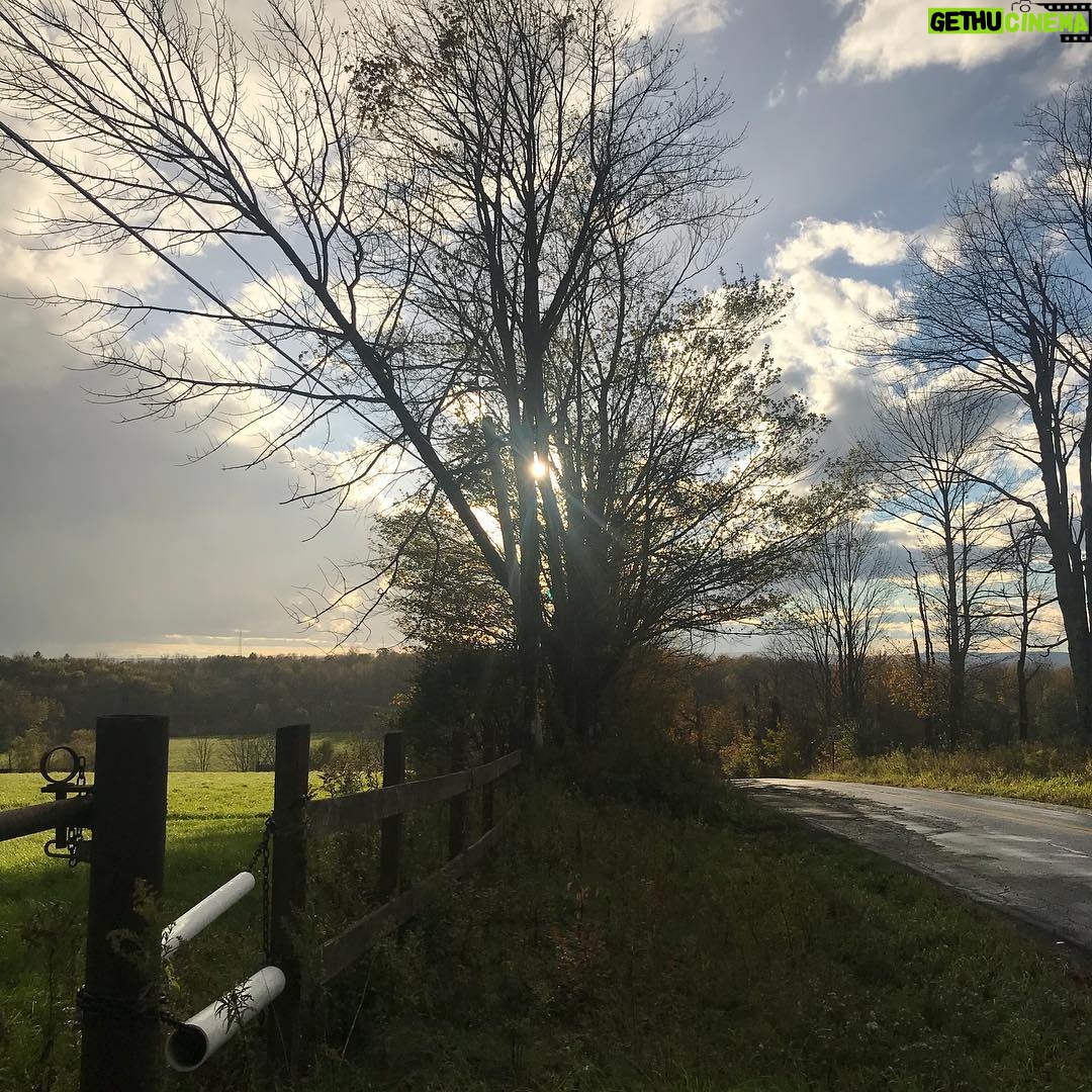 Debra Winger Instagram - if you have to get a #flattire this is a good place to do it. #nofilter Pennsylvania