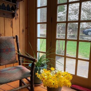 Debra Winger Instagram - 4/21/21 : I wanted to write about how I dreaded the winter last year - the same way I am resisting the Spring.  But it occurs to me that although these are seasonally correct as emotions that I often feel living where I do, and somewhat interesting to note in that they are timeless in Nature: NOW is always different.  Now the dread and the resistance are reflected in the NEWs each and every freakin day.  I do dread hearing it - for every conviction, how many deaths by police?  I will RESIST for as long as it takes and pass it on.  We are here to do something.  THIS IS EXHAUSTING OUR GOOD ENERGY.  My hair's on fire and the Spring is meant to Awaken.  Prayers out to all who are exhausted and confused by what to do.  Be of Love.  #resist #awaken #blacklivesmatter #reparations (barn on fire painting by #tedkooser )