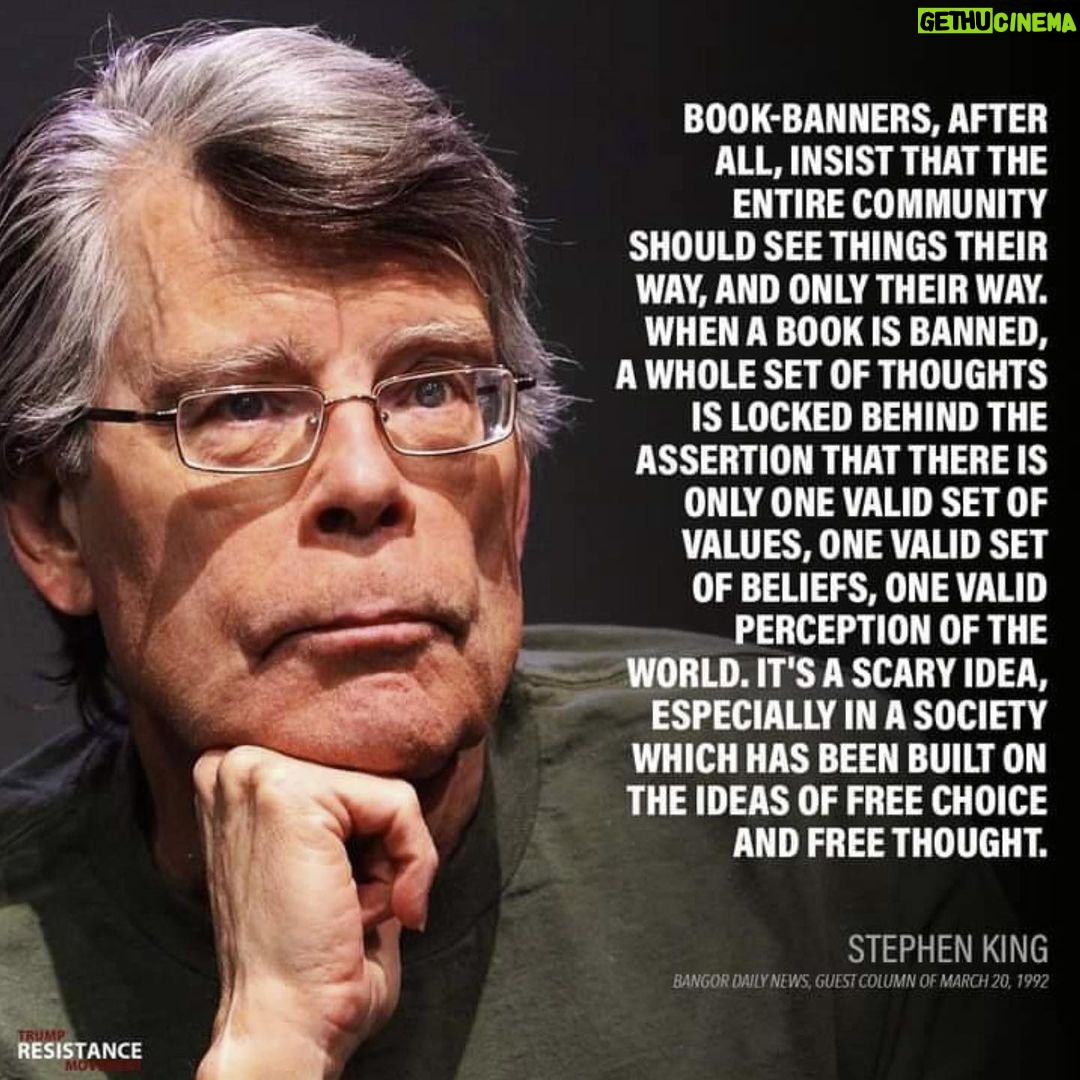 Dee Wallace Instagram - Stephen King has said it best here.