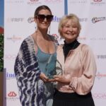 Dee Wallace Instagram – So beyond honored to have been awarded “Women of Influence” award by Heartlands Films and @susanpvicory at the Women Filmmakers Showcase for my contribution in the industry and world at large. I am so touched. 

And to be surprised by having my daughter present it was icing on the cake! 

#womeninfilm