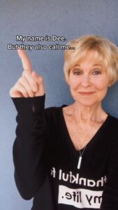 Dee Wallace Instagram - Well…I’ve officially joined Tiktok. Come hang for #behindthescenes stories from over 45 years in this crazy business. 🎬😊