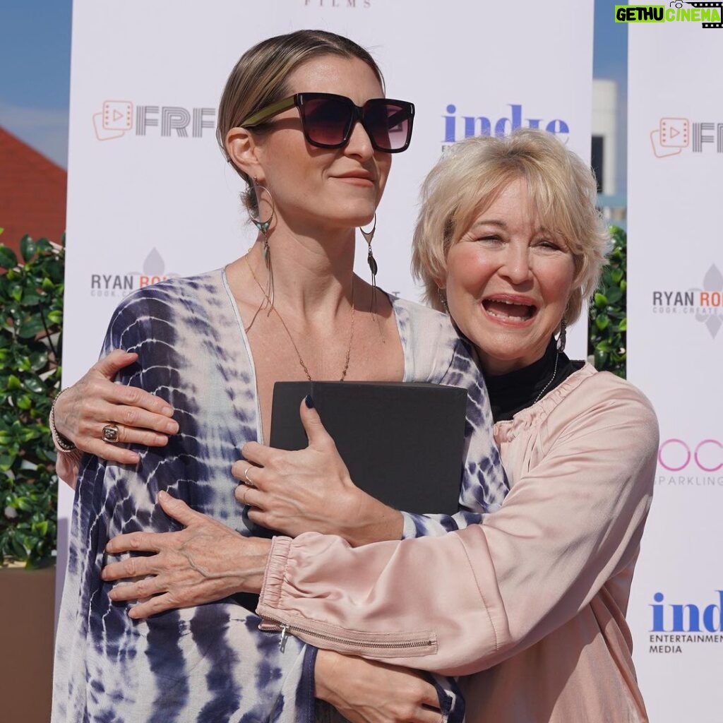 Dee Wallace Instagram - So beyond honored to have been awarded “Women of Influence” award by Heartlands Films and @susanpvicory at the Women Filmmakers Showcase for my contribution in the industry and world at large. I am so touched. And to be surprised by having my daughter present it was icing on the cake! #womeninfilm