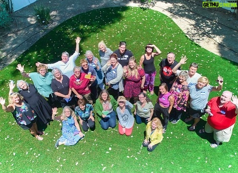 Dee Wallace Instagram - What a magical weekend it was at this years creation station. Teaching my healing work to all these beautiful souls & the amazing information that came in will always be my happy place! #healing