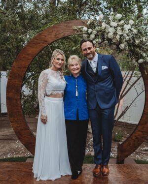 Dee Wallace Instagram - I could not be happier to welcome @taymourghazi into my family. He is everything I could ever ask for in a son. And his beautiful daughter who I’m honored gave me the permission to call her my granddaughter—what a beautiful evening of love, & a reminder to always keep going. 

My daughter, my best friend, I love you.