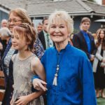 Dee Wallace Instagram - I could not be happier to welcome @taymourghazi into my family. He is everything I could ever ask for in a son. And his beautiful daughter who I’m honored gave me the permission to call her my granddaughter—what a beautiful evening of love, & a reminder to always keep going. My daughter, my best friend, I love you.