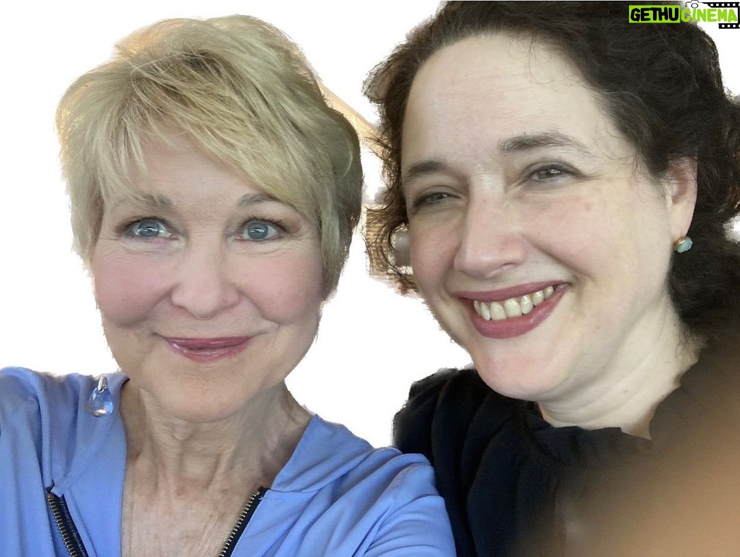 Dee Wallace Instagram - With Trini celebrating our friendship that was created during shooting of #thefrighteners