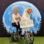 Dee Wallace Instagram - The amazing @thedeewallace came to ride with @e.tbikehire she also kindly signed the basket @officialshowmasters #et #extraterestrial #deewallace #amblin #showmasters #etfans #comiccon #comiccon2022 #londoncomiccon #londoncomiccon2022 Olympia London