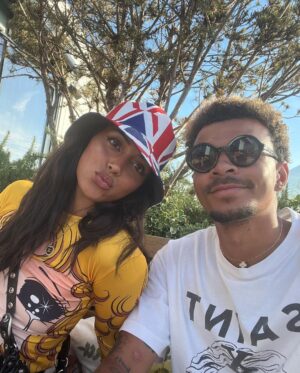 Dele Alli Instagram - Happy birthday mi amor. I love you 💜✨