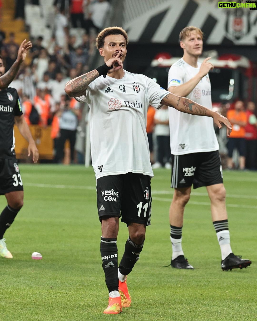 Dele Alli - 382.3K Likes - Straight to business 🫡 Debut and 3 points! Let’s go @besiktas 💪🏽🦅