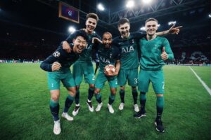 Dele Alli Instagram - Champions League finalists! Unbelievable character shown from the boys last night, we never gave up! Thank you to all the travelling fans and the support back home, couldn’t have made it this far without you. 🙏🏽💙 #COYS